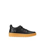 Zwarte Evan Tennis Sneakers Logo Hugo Boss , Black , Heren