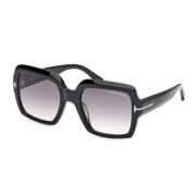 Stijlvolle Zonnebril Tom Ford , Black , Unisex