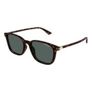 Zonnebril Mb0338S Kleur 002 Montblanc , Brown , Heren