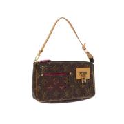 Pre-owned Canvas louis-vuitton-bags Louis Vuitton Vintage , Brown , Da...