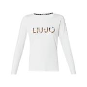 T-Shirt Tf3285 J0088 Liu Jo , White , Dames