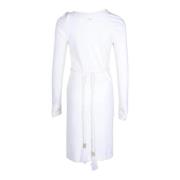 Pre-owned Wool dresses Chanel Vintage , White , Dames
