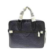Pre-owned Leather handbags Coach Pre-owned , Blue , Heren