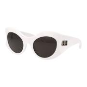 Stijlvolle zonnebril Bb0256S Balenciaga , White , Dames