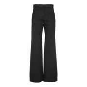 Zwarte Straight Leg Broek IRO , Black , Dames