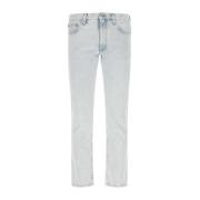 Slim-Fit Mode Jeans Off White , Blue , Heren