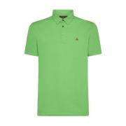 Stijlvolle Polo Shirt Mezzola Peuterey , Green , Heren