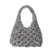 Mini Kristal Tas Hibourama , Gray , Dames