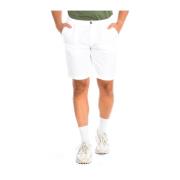 Witte Bermuda Shorts Casual Trendy Stijl La Martina , White , Heren