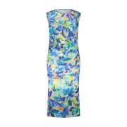 Kleurrijke Bodycon Jurk met Print Patrizia Pepe , Multicolor , Dames