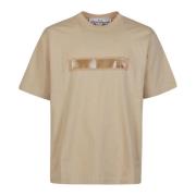 Beige Heren Jean T-Shirt A.p.c. , Beige , Heren