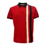 Rode Katoenen Polo Shirt Lente/Zomer 2024 Harmont & Blaine , Red , Her...