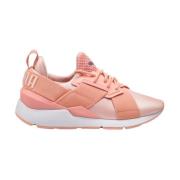 Roze Sportieve Damessneakers Puma , Pink , Dames