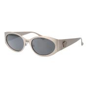 Stijlvolle Zonnebril 0Ve2263 Versace , Gray , Dames