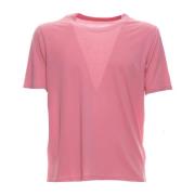 Stijlvolle T-shirt en Polo Collectie Majestic Filatures , Pink , Heren