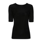 Zwarte T-shirts & Polos voor vrouwen Fabiana Filippi , Black , Dames