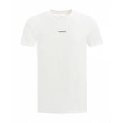 T-shirt met voor- en achterprint Pure Path , White , Heren