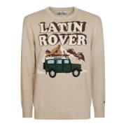 Latin Lover T-shirt MC2 Saint Barth , Beige , Heren