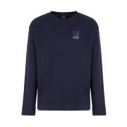 Nacht Hemel Pullover 3Dzm1G Zmx8Z Armani Exchange , Blue , Heren