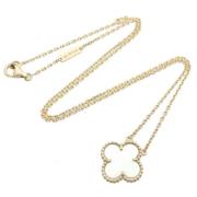 Pre-owned Yellow Gold necklaces Van Cleef & Arpels Pre-owned , White ,...