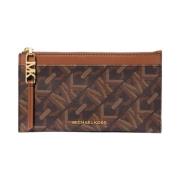 Rits Kaarthouder Bruin/Bagage Michael Kors , Multicolor , Dames