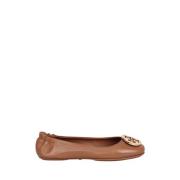 Gouden Logo Ballerinas met Applicatie Tory Burch , Brown , Dames