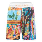 Chic Milano Shorts Carlo Colucci , Multicolor , Heren