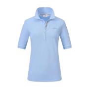 Chic Polo Shirt voor Vrouwen HV Polo , Blue , Dames