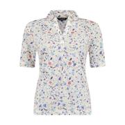 Gedrukt Poloshirt Bloomings , Multicolor , Dames