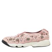 Pre-owned Mesh sneakers Dior Vintage , Pink , Dames