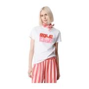 Bos Casual T-shirt Stella Forest , White , Dames