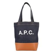 Kleine Axel Tote Tas A.p.c. , Multicolor , Heren