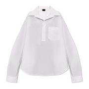 Overhemd met een zak Balenciaga , White , Dames