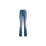 Tejano Boot Straight Jeans Guess , Blue , Dames