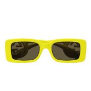 Stijlvolle Zonnebril Gg1325S 007 Gucci , Yellow , Unisex