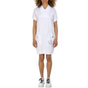 Shirt Dresses Love Moschino , White , Dames
