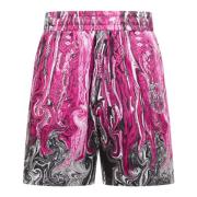 Artistieke Gebreide Shorts Carlo Colucci , Multicolor , Heren