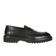 Klassieke Mocassin Schoen Doucal's , Black , Heren