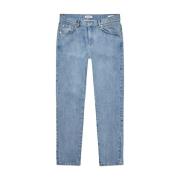Stone Wash Slim Fit Jeans Woodbird , Blue , Heren