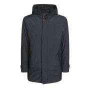 Glad Medium Parka Moorer , Blue , Heren