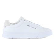 Leren Sneakers TH Court Tommy Hilfiger , White , Heren
