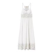 Witte Jurk Set Twinset , White , Dames