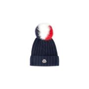 Pre-owned Cotton hats Moncler Pre-owned , Blue , Dames