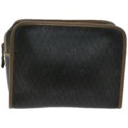 Pre-owned Canvas clutches Dior Vintage , Black , Dames