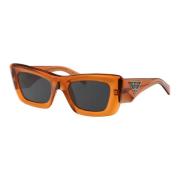 Stijlvolle zonnebril met 0PR 13Zs Prada , Orange , Dames
