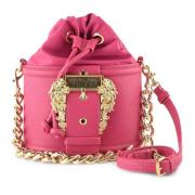 Schoudertas met trekkoordsluiting Versace , Pink , Dames