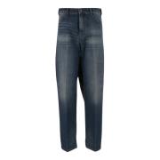 Denim Jeans Straight Leg Classic Style Victoria Beckham , Blue , Dames