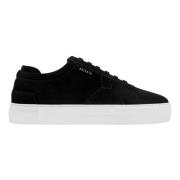 Zwarte Platform Suede Sneakers Axel Arigato , Black , Heren