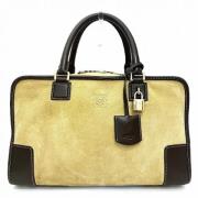 Pre-owned Suede handbags Loewe Pre-owned , Multicolor , Dames