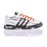 Aangepaste Camo Sneakers Wit Zwart Adidas , Multicolor , Heren